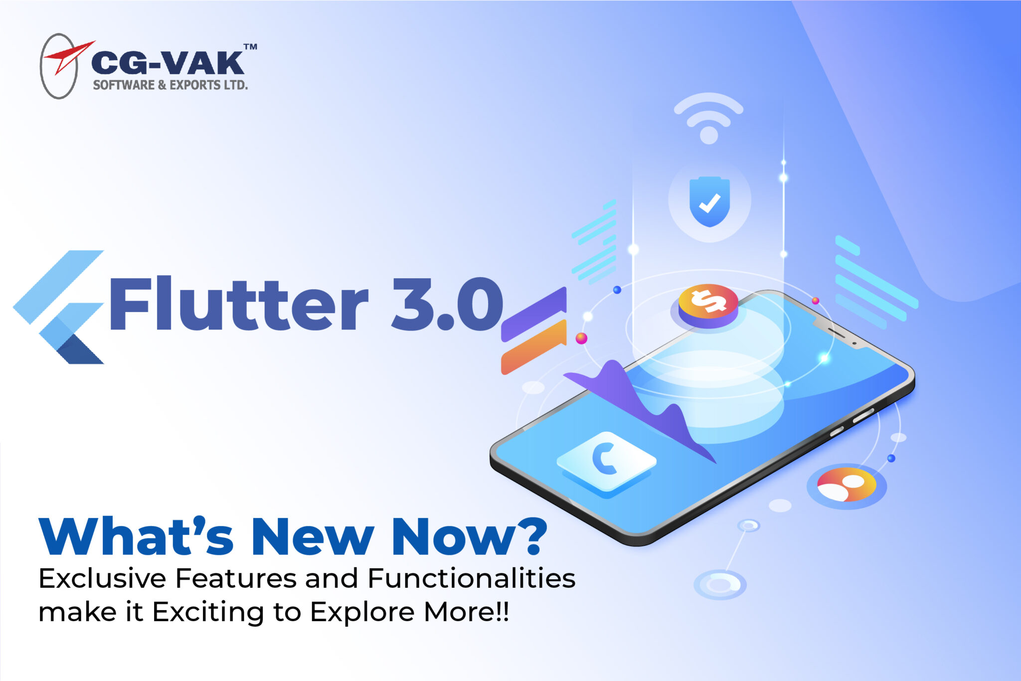 Flutter 3.0 Release. Build astounding apps with flutter latest update.